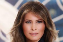 انتشار اولین عکس رسمی از ملانیا ترامپ