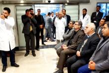 وزیر اقتصاد از پارک علم و فناوری خراسان بازدید کرد 