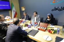 بحث و تبادل نظر درباره اولین اپراتور ملی سلامت در حاشیه الکامپ 