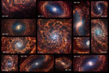 تصاویر خیره&zwnj;کننده جیمز&zwnj; وب از &laquo;کهکشان&zwnj;های مارپیچی&raquo; 