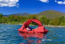 با این چادر مسافرتی به دل دریا بزنید!