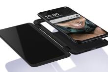 ال‌جی موبایلی با نمایشگر ثانویه عرضه می‌کند