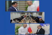 مراسم تودیع و معارفه معاون مالی و امور مجامع شرکت مخابرات ایران برگزار شد