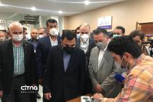 تصاویر/ بازدید وزیر ارتباطات از نمایشگاه دستاوردهای بخش خصوصی حوزه‌ی ارتباطات 