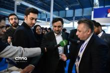 بازدید مدیران و‌ مقامات مسوول از پاویون محصولات فناورانه در نمایشگاه تلکام