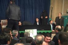 اولین تصویر از پیکر آیت‌الله هاشمی رفسنجانی در حسینیه جماران