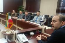 معارفه رسمی مدیر حراست دانشکده پست و مخابرات