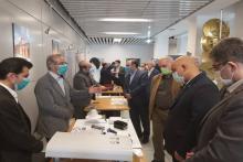 بازدید مدیرعامل شرکت مخابرات از نمایشگاه تجهیزات بومی پیشرفته شبکه ملی اطلاعات