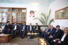 وزیر ارتباطات و فناوری اطلاعات با نماینده‌ی ولی فقیه در استان اردبیل‌ دیدار کرد