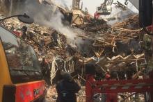 فوری/ کشف 2 پیکر آتش‌نشان در زیر آوار پلاسکو