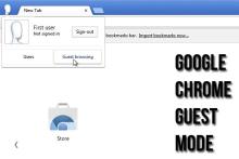 قابلیت guest browsing را در مرورگر خود فعال کنید!