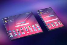 از گوشی تاشوی سامسونگ رونمایی شد