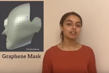 طرح کارآمد یک دانش‌آموز برای ساخت ماسک کووید-۱۹/ ماسک گرافینی پوشیده از نیتروژن، مانعی مطمئن در برابر ذرات ویروس کرونا