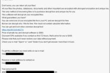 هشدار درباره‌ی شیوع نسخه‌ی جدید یک باج‌افزار