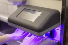 اسکنری که شست و شوی درست دست‌ها را بررسی می‌کند