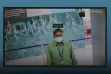 طراحی سیستم نوکیا برای چک ماسک و دمای بدن