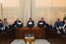 دیدار آذری جهرمی با مجمع نمایندگان خراسان رضوی به منظور رفع مشکلات ارتباطی مردم