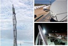 برقراری ارتباط موبایل همراه اول از طریق لینک ماهواره ای در مناطق سیل‌زده