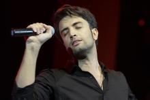 &laquo;بنیامین بهادری&raquo; در کنار همسر جدید و دخترش