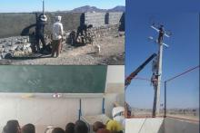 تحقق وعده‌ی آذری جهرمی برای نوسازی و تجهیز مدرسه‌ی روستای رمشک کرمان