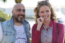 پوسترهای یک فیلم با تصویر زنی بی‌حجاب در تهران! 