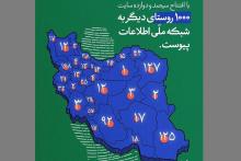 اتصال ۱۰۳۴ روستای دیگر به شبکه‌ی ملی اطلاعات تا شنبه