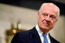 توییت دفتر سازمان ملل در ژنو در مورد سفر دی میستورا به تهران