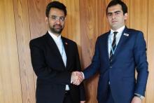 در دیدار وزیر ارتباطات ایران با وزیر حمل‌ و نقل و ارتباطات ارمنستان راه‌های گسترش زمینه‌های ارتباطات بین دو کشور در حوزه‌های مختلف بررسی شد