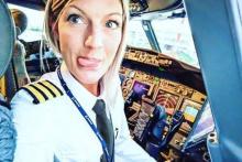 ناگفته‌های خانم خلبانی که اینستاگرام را تسخیر کرد! (+تصاویر)