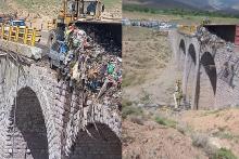 قطع ارتباطات مخابراتی در شهرستان طالقان در پی تصادف کامیون