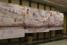 معرفی برگزیدگان مسابقه دیوارنویسی دانشکده پست و مخابرات