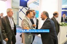 گزارش تصویری سیتنا/ بازدید دکتر واعظی از سالن شرکت مخابرات ایران در نمایشگاه تلکام