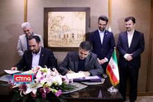 امضای توافقنامه همکاری بین همراه اول و راه آهن با حضور وزیر ارتباطات