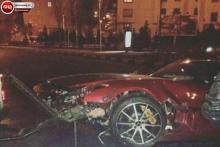 تصادف وحشتناک بنز ۵ میلیاردی در تبریز (+عکس)