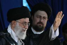 پخش زنده‌ی سخنرانی رهبر انقلاب اسلامی در حرم امام