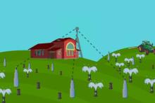 صرفه جویی 20 تا 40 درصدی مصرف آب در کشت مرکبات و پسته با آبیاری هوشمند