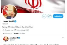 توضیح ظریف درباره تنها حساب کاربری اش در توییتر