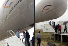 پوشش اینترنت در شهر پلدختر توسط بالن پژوهشگاه فضایی ایران