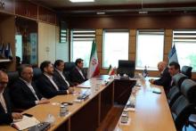 زمینه‌های همکاری مشترک مجموعه‌ی شرکت مخابرات ایران با بانک ملت بررسی شد