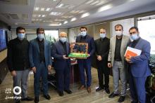 تقدیر نمایندگان آستان قدس رضوی از شرکت رایتل