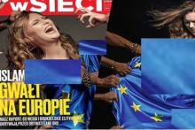 جنجال نشریه لهستانی با تصویر "تجاوز اسلامی به اروپا"! (+عکس)