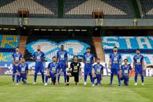 بازیکنان استقلال فاصله اجتماعی را رعایت نکردند(+عکس)