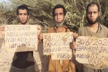 عکس سه مرد ایرانی که پنج سال اسیر دزدان دریایی سومالی بودند