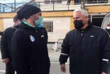 حضور آقای گل پرسپولیسی در تمرین استقلال