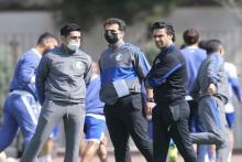 حضور دو مربی جدید در تمرین استقلال