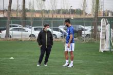 تصویری از جلسه خصوصی امیر قلعه نویی با یک استقلالی