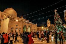 حال و هوای کریسمس در کلیسای وانک اصفهان/ فیلم