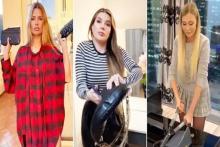 اینفلوئنسر‌های روس کیف‌های شنل خود را تکه تکه کردند