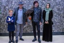 حضور جنجالی رضا یزدانی و عقابش در اکران مردمی