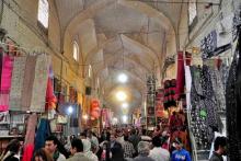 فرو ریختن بازار وکیل شیراز بر سر مردم و مسافران